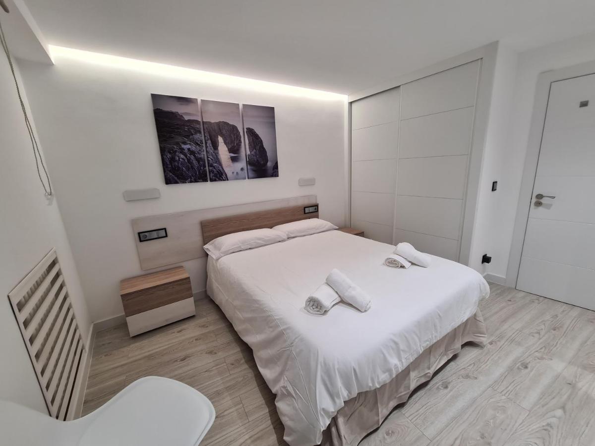 104A Apartamento Para 8 Personas Gijón Exteriör bild