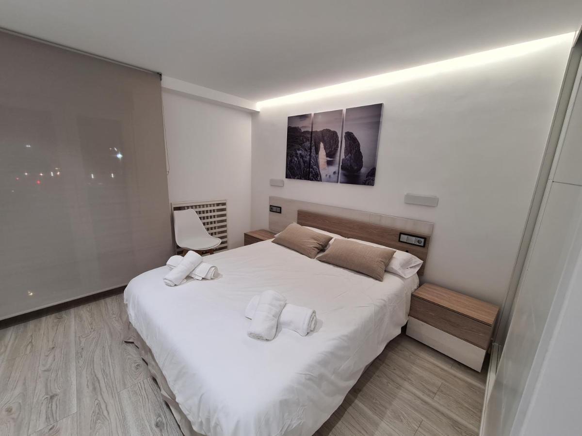 104A Apartamento Para 8 Personas Gijón Exteriör bild