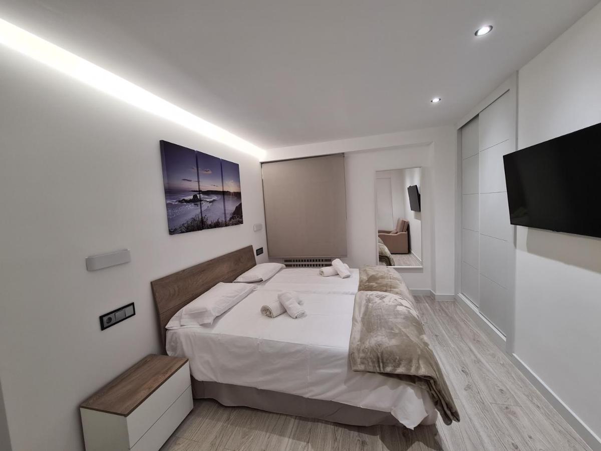 104A Apartamento Para 8 Personas Gijón Exteriör bild